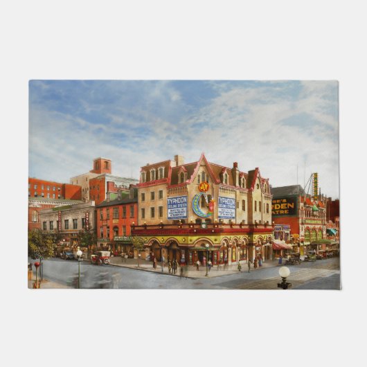 映画館 – 映画の喜び1918 ドアマット (正面)