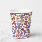 映画鮮やかカラフル夜パーティー 紙コップ (右)