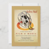 映画・メディア卒業党 招待状 (正面)