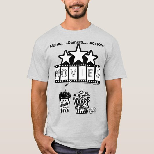 *映画*ロゴ&グラフィックスTシャツ Tシャツ (正面)
