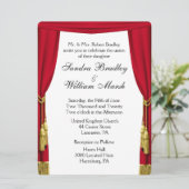 映画・劇場をテーマにしたウェディング招待状 招待状 (スタンド正面)