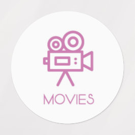 映画/映画プランナースタンプ/オーガナイザー ラベル