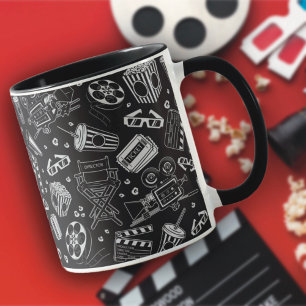 映画+映画館+映画 マグカップ