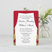 映画/演劇テーマ結婚式招待状 招待状 (スタンド正面)