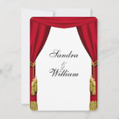 映画/演劇テーマ結婚式招待状 招待状 (裏面)