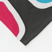 映画、3Dメガネ、シームレス。  フリースブランケット (角)