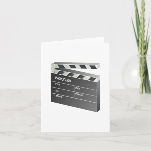 映画Clapperboard カード (正面)