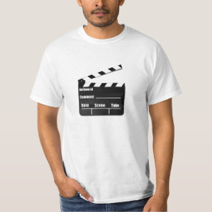映画Clapperboard Tシャツ