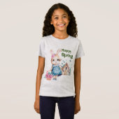 春うさぎ Tシャツ (正面フル)