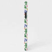 春おもしろいフローラ電話ケース iPhoneケース (右側)