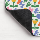 春おもしろいフローラ マウスパッド (コーナー)