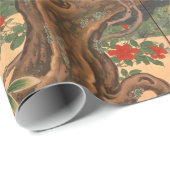 春および夏のカノEinoの鳥そして花 ラッピングペーパー (ロールコーナー)