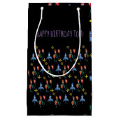 春お洒落アート スモールペーパーバッグ (正面)