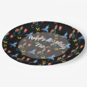 春お洒落アート ペーパープレート (アングル)