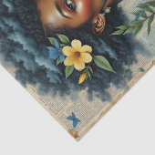 春お洒落コラージュ | ブルートロピカルアート 薄葉紙 (詳細)