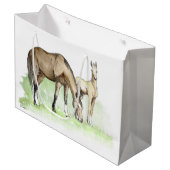 春お洒落ホースフォール ラージペーパーバッグ (正面アングル)