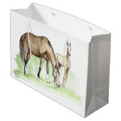 春お洒落ホースフォール ラージペーパーバッグ (裏面アングル)