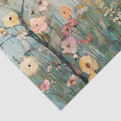 春お洒落牧草地デクページ内の鳥 薄葉紙 (詳細)