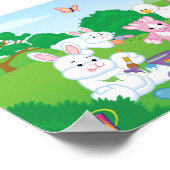 春お祝い卵狩り ポスター (角)