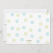 春お祝い招待状 招待状 (裏面)