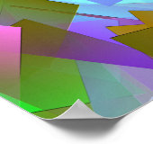 春から夏のパレット….. ポスター (角)