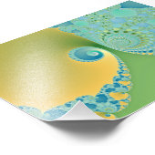 春が到着 – Fractal Art フォトプリント (角)