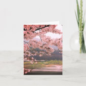 春が咲いた カード (正面)