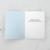 春が咲く - あなたのことを想って カード (内部)