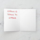 春が春 サンキューカード (内部)