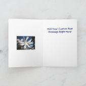 春が来た!グリーティングカードホワイトマグノリア カード (内部)