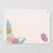 春が来ました 招待状 (裏面)