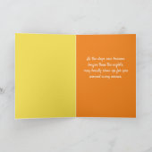 春が生まれかわいらした春園 カード (内部)