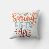 春が空中にある クッション (裏面)