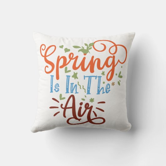 春が空中にある クッション (裏面)
