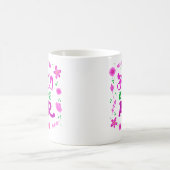 春が空中にある コーヒーマグカップ (中央)