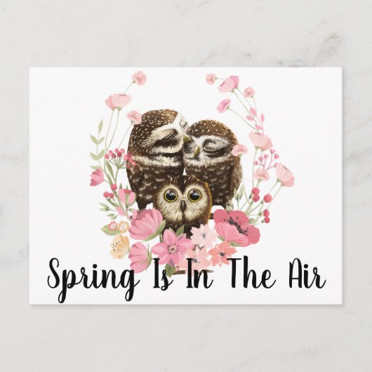 春が近づいてる ポストカード (正面)