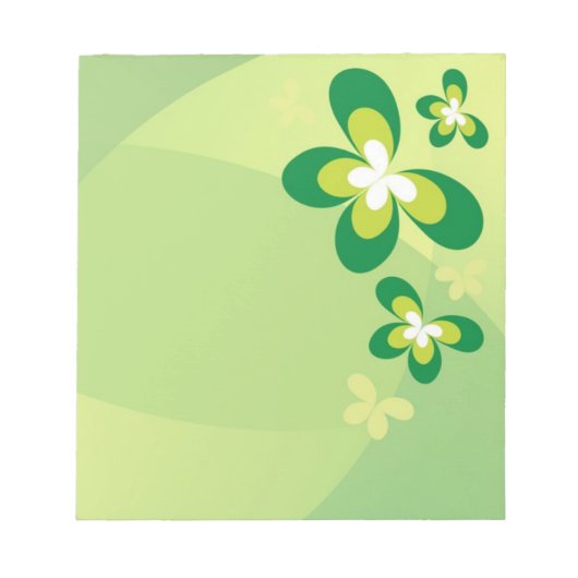 春がSprungメモ帳を持つ ノートパッド (正面)