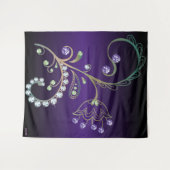 春きらきら光るガーデンフラワーライン タペストリー (正面(横))