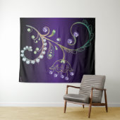 春きらきら光るガーデンフラワーライン タペストリー (インサイチュ(横))