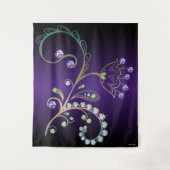 春きらきら光るガーデンフラワーライン タペストリー (正面)