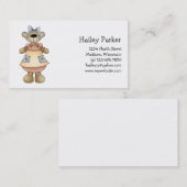 春くま · 杏子の服 名刺 (正面/裏面)