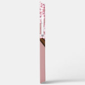 春こけし人形 – かわいい日本の芸者オンピンク Case-Mate iPhoneケース (裏面 / 左)