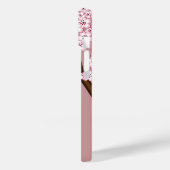 春こけし人形 – かわいい日本の芸者オンピンク Case-Mate iPhoneケース (裏面 / 左)