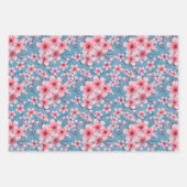 春さくらんぼの花 ラッピングペーパーシート (正面)