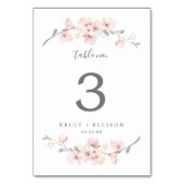 春さくらんぼブロッサムテーブル番号 テーブルナンバー (裏面)