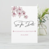 春さくらんぼブロッサム結婚ザ・オブ・招待状 招待状 (スタンド正面)