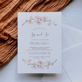 春さくらんぼブロッサムsipと参照 招待状