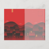 春さくらんぼ中国のブロッサムラット年2020 HHP 案内ポストカード (裏面)