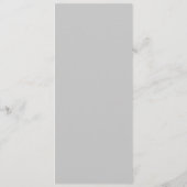 春さくらんぼ花 |グレー結婚のディナーメニュー メニュー (裏面)