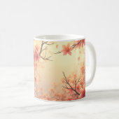 春さくらんぼ花 コーヒーマグカップ (正面右)